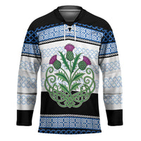 Scotland Celtic Knot Hockey Jersey Celtic Nation Heritage Pride - Wonder Print Shop