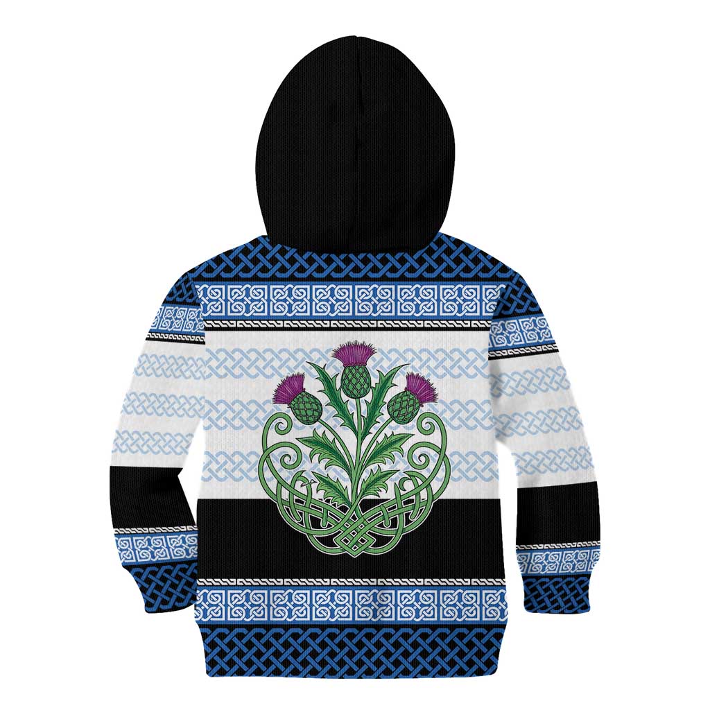 Scotland Celtic Knot Kid Hoodie Celtic Nation Heritage Pride - Wonder Print Shop