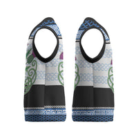 Scotland Celtic Knot Christmas Knitted V-Neck Vest Celtic Nation Heritage Pride - Wonder Print Shop