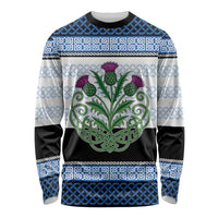 Scotland Celtic Knot Long Sleeve Shirt Celtic Nation Heritage Pride - Wonder Print Shop