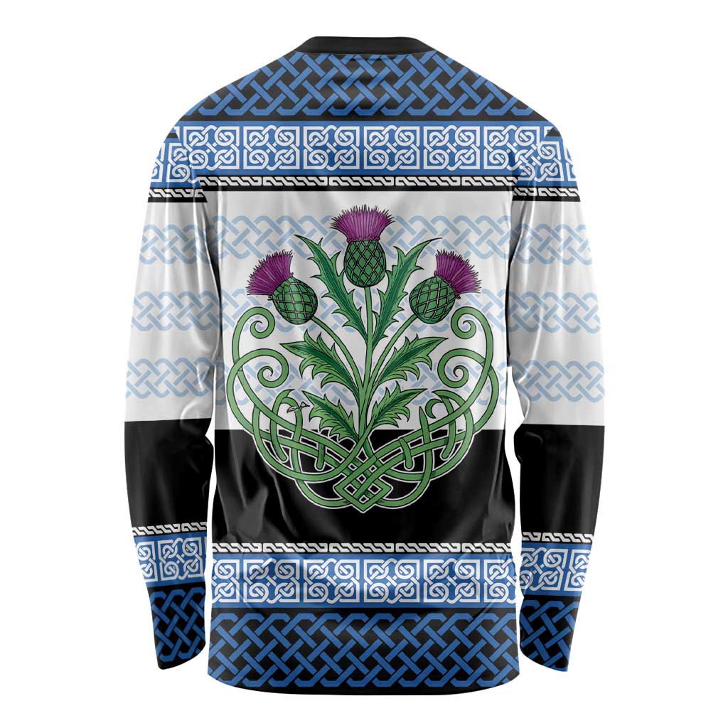 Scotland Celtic Knot Long Sleeve Shirt Celtic Nation Heritage Pride - Wonder Print Shop