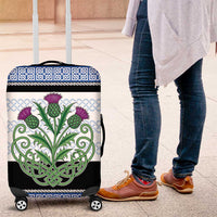 Scotland Celtic Knot Luggage Cover Celtic Nation Heritage Pride - Wonder Print Shop
