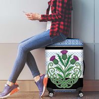 Scotland Celtic Knot Luggage Cover Celtic Nation Heritage Pride - Wonder Print Shop