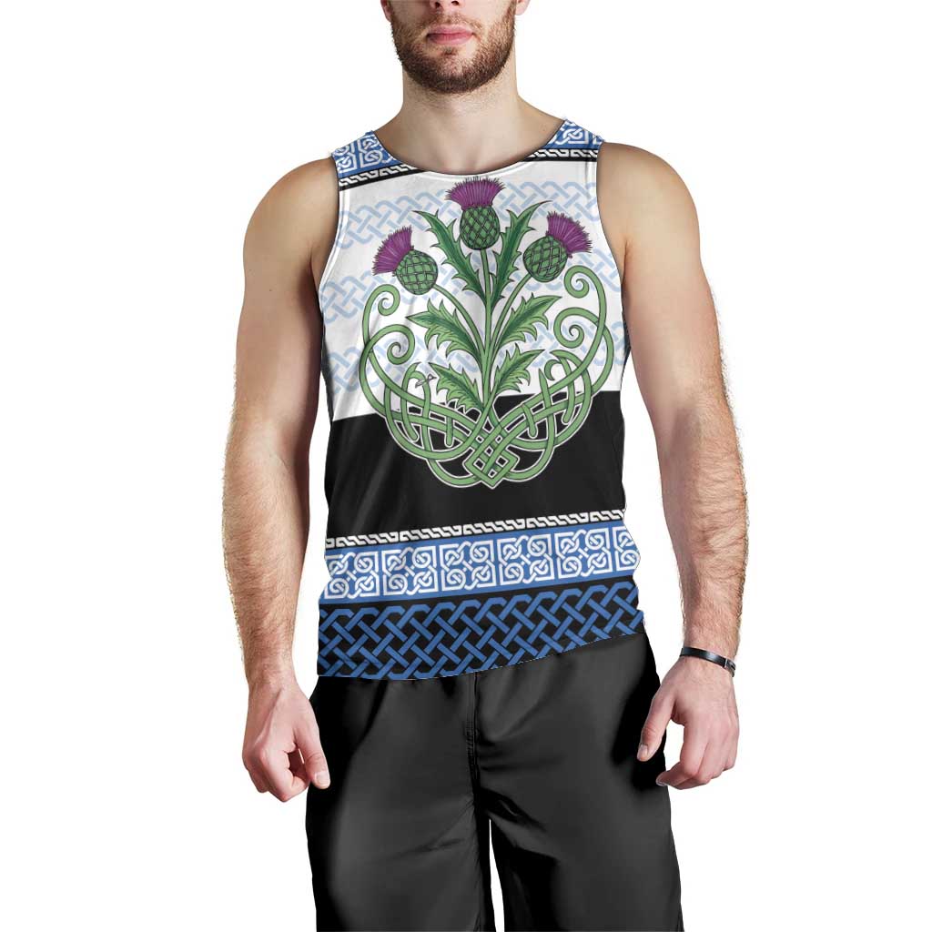 Scotland Celtic Knot Men Tank Top Celtic Nation Heritage Pride - Wonder Print Shop