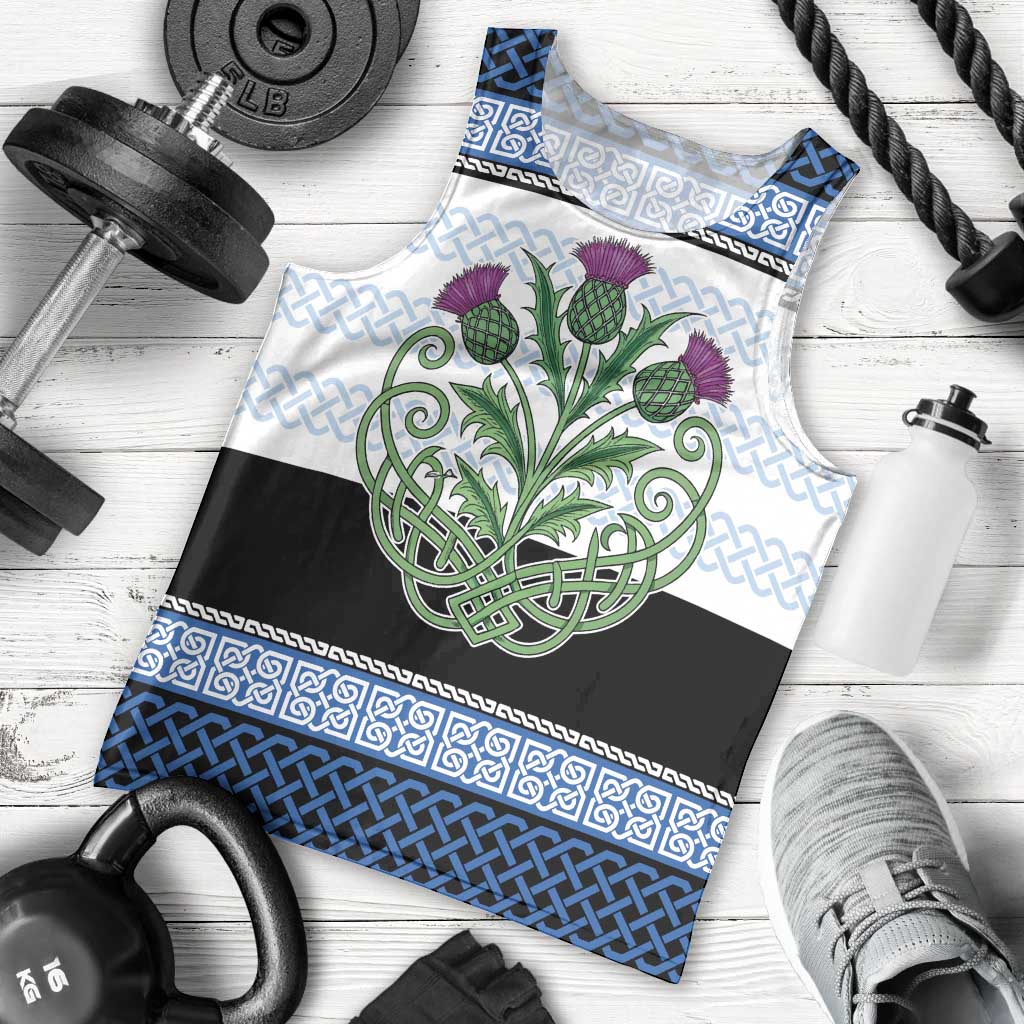 Scotland Celtic Knot Men Tank Top Celtic Nation Heritage Pride - Wonder Print Shop