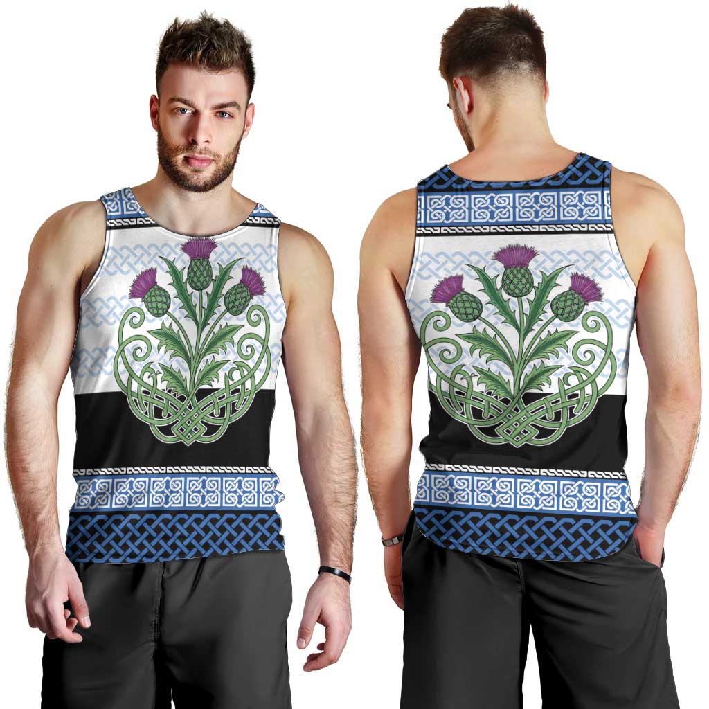 Scotland Celtic Knot Men Tank Top Celtic Nation Heritage Pride - Wonder Print Shop