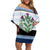 Scotland Celtic Knot Off Shoulder Short Dress Celtic Nation Heritage Pride - Wonder Print Shop