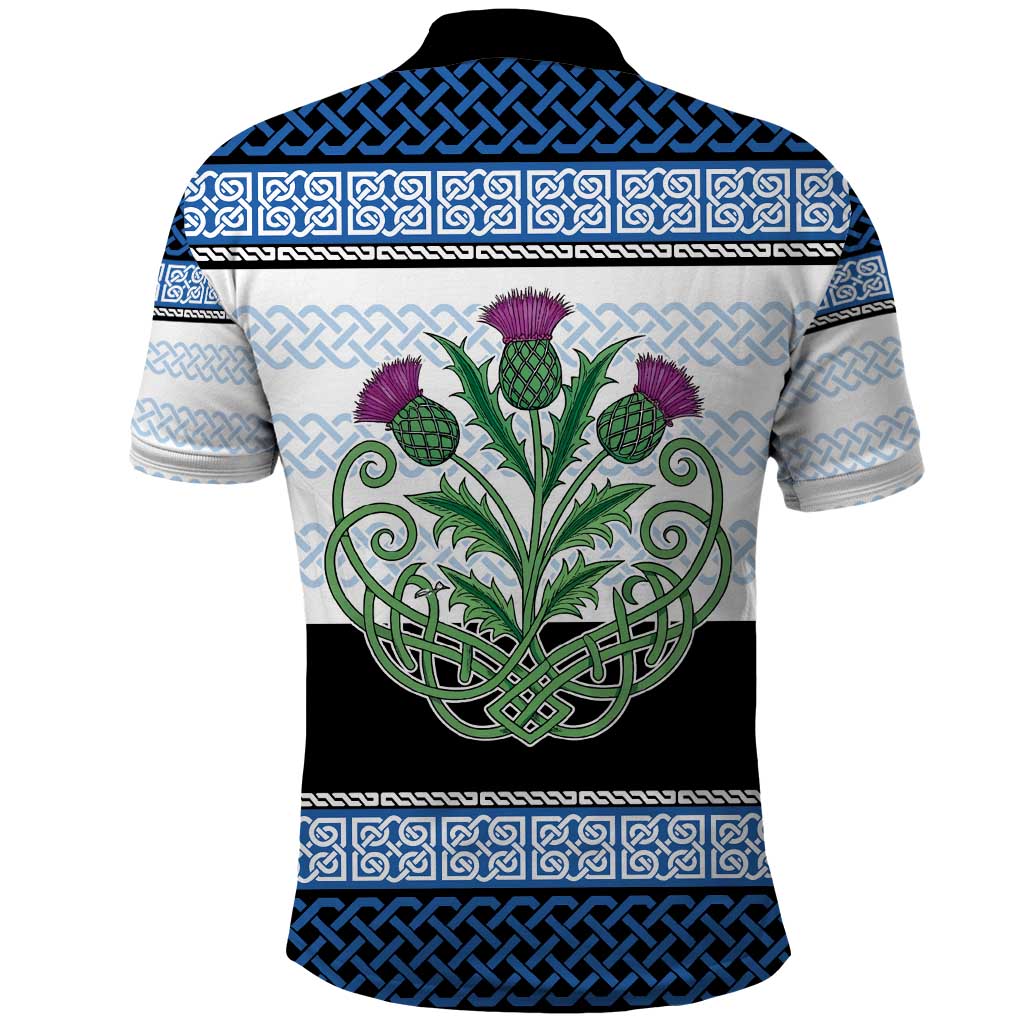 Scotland Celtic Knot Polo Shirt Celtic Nation Heritage Pride - Wonder Print Shop