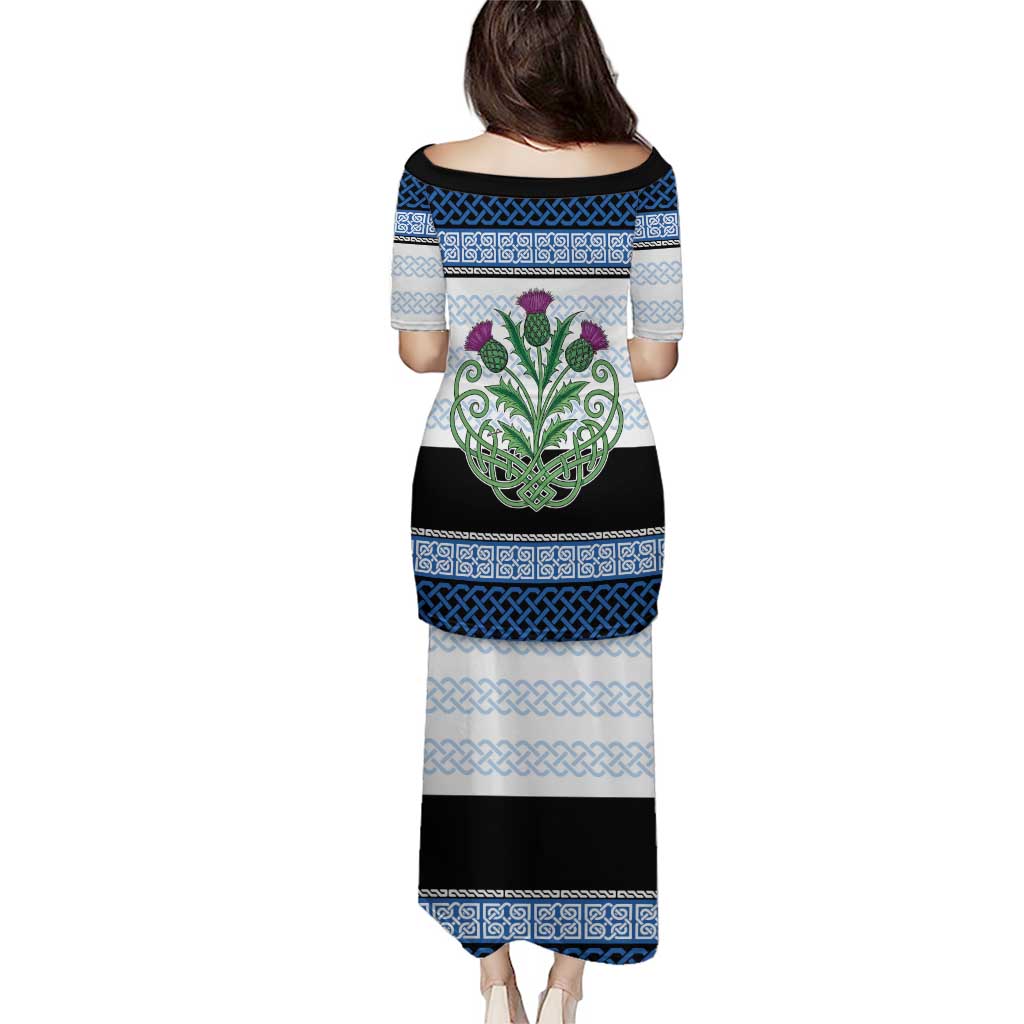 Scotland Celtic Knot Puletasi Celtic Nation Heritage Pride - Wonder Print Shop