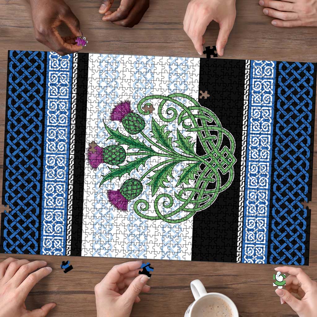 Scotland Celtic Knot Puzzle Celtic Nation Heritage Pride - Wonder Print Shop