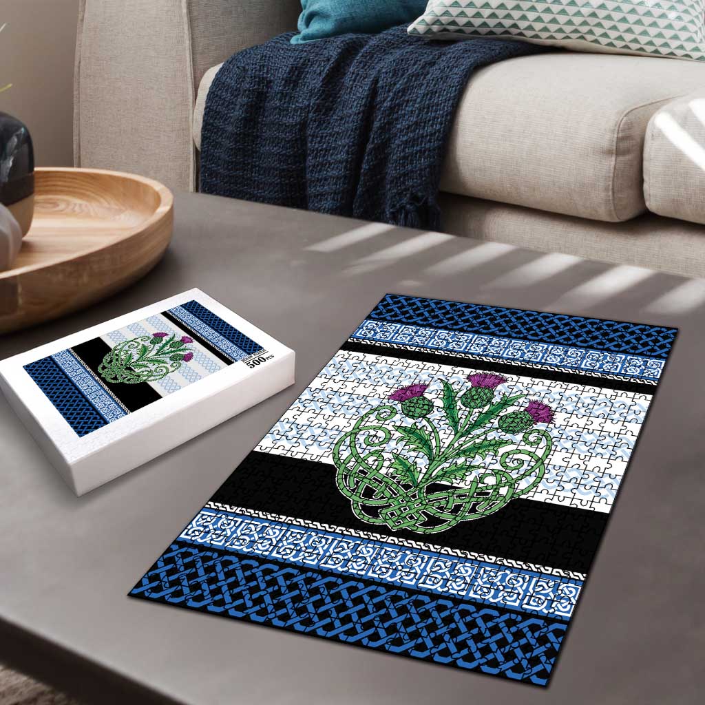 Scotland Celtic Knot Puzzle Celtic Nation Heritage Pride - Wonder Print Shop