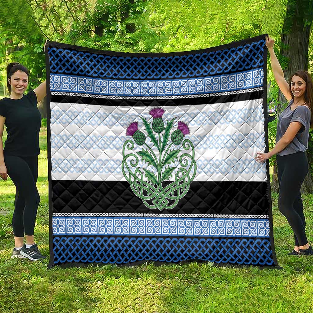 Scotland Celtic Knot Quilt Celtic Nation Heritage Pride - Wonder Print Shop