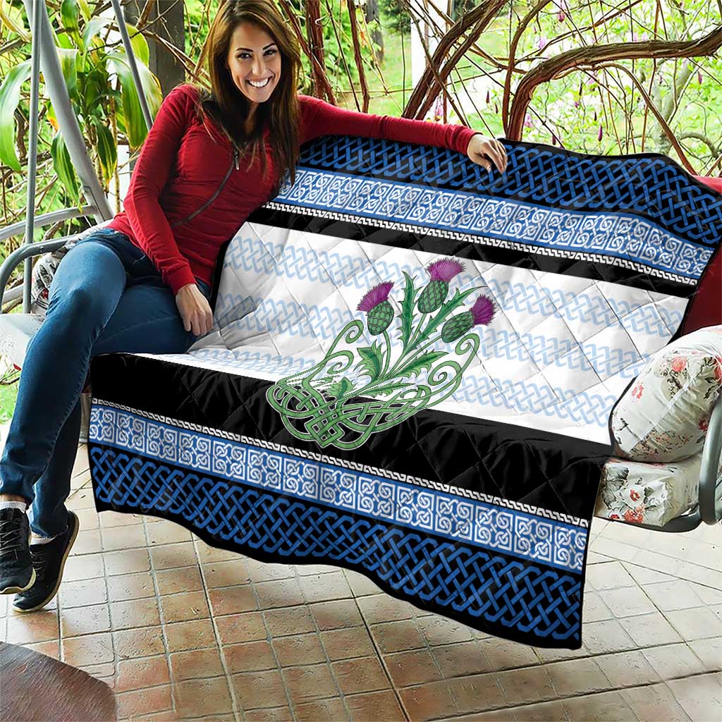 Scotland Celtic Knot Quilt Celtic Nation Heritage Pride - Wonder Print Shop