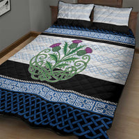 Scotland Celtic Knot Quilt Bed Set Celtic Nation Heritage Pride - Wonder Print Shop