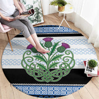 Scotland Celtic Knot Round Carpet Celtic Nation Heritage Pride - Wonder Print Shop