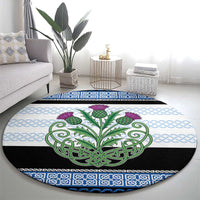 Scotland Celtic Knot Round Carpet Celtic Nation Heritage Pride - Wonder Print Shop
