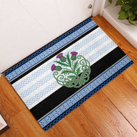 Scotland Celtic Knot Rubber Doormat Celtic Nation Heritage Pride - Wonder Print Shop