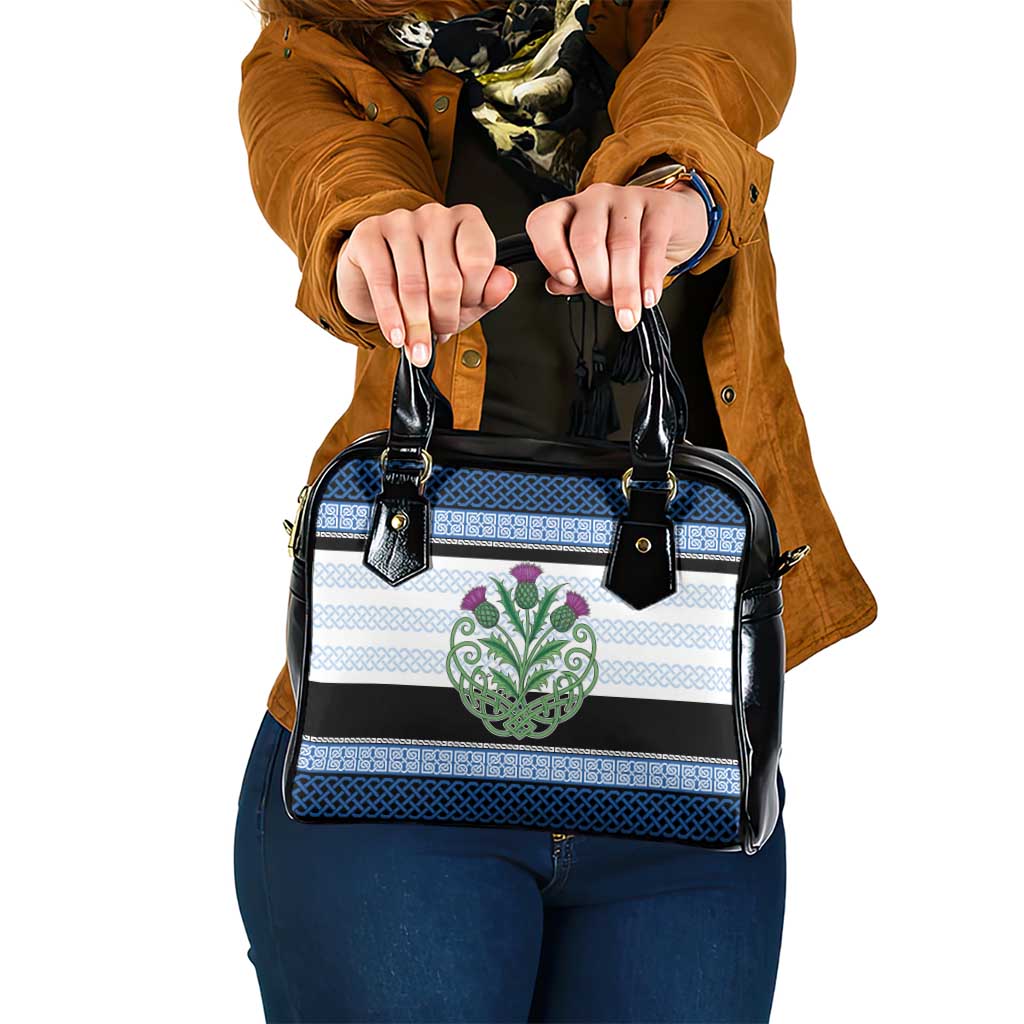 Scotland Celtic Knot Shoulder Handbag Celtic Nation Heritage Pride - Wonder Print Shop