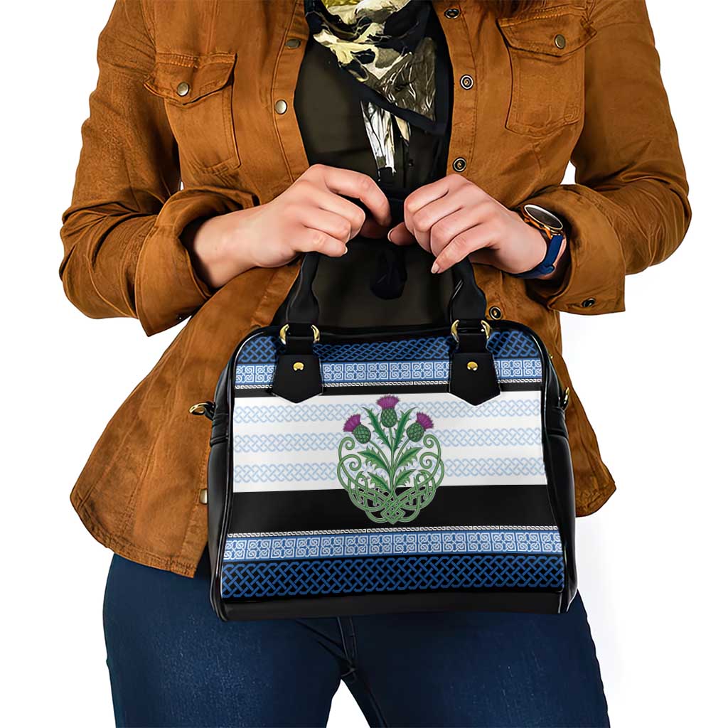 Scotland Celtic Knot Shoulder Handbag Celtic Nation Heritage Pride - Wonder Print Shop
