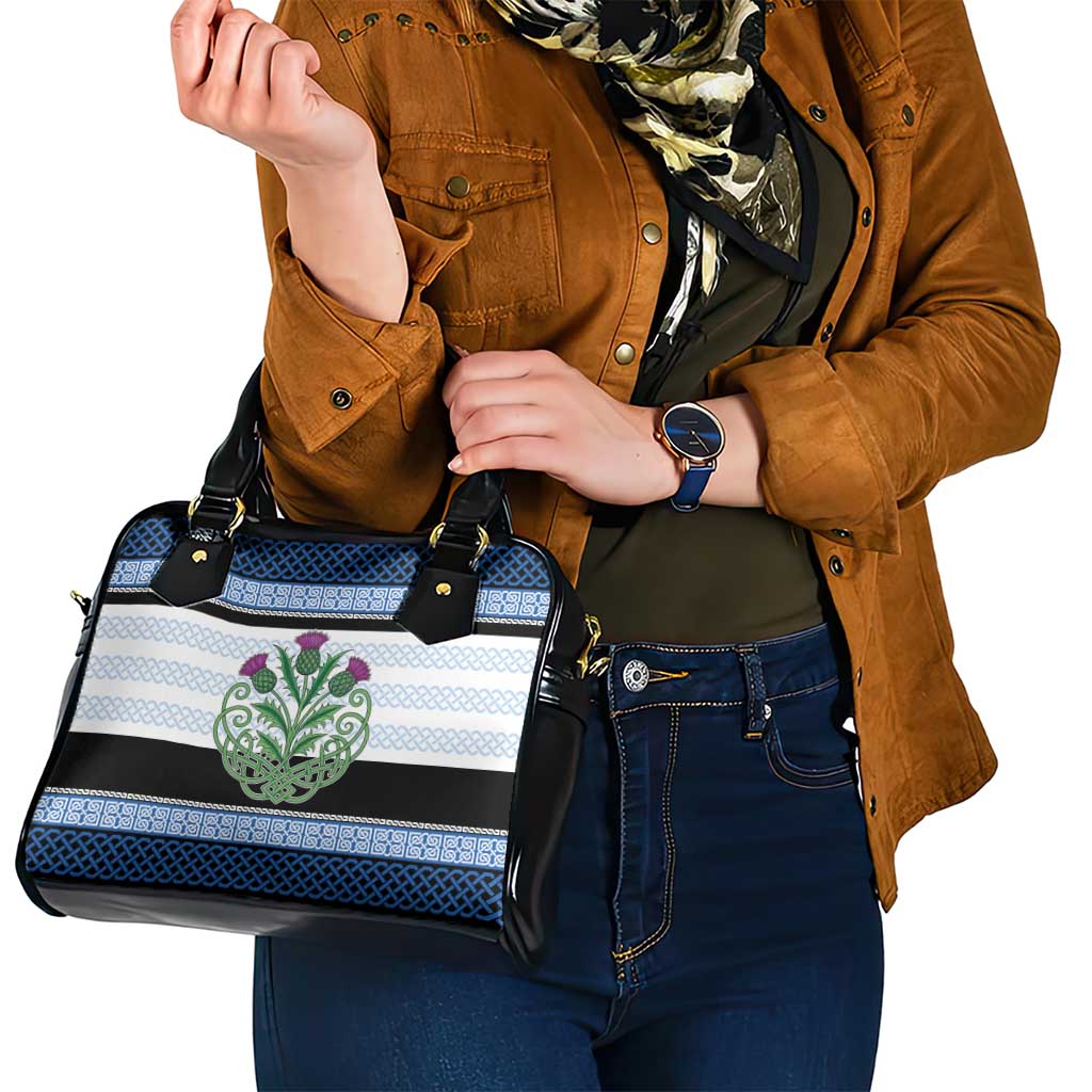 Scotland Celtic Knot Shoulder Handbag Celtic Nation Heritage Pride - Wonder Print Shop