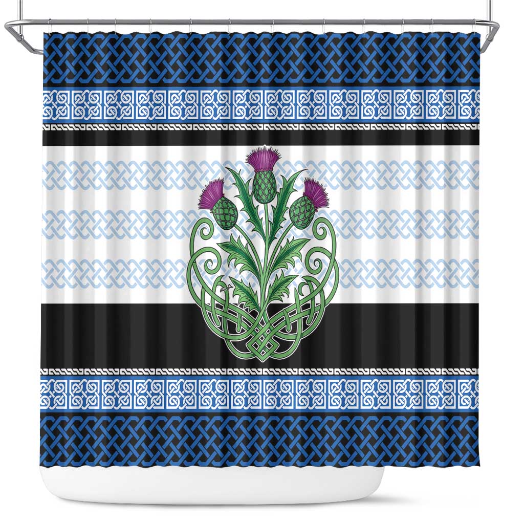 Scotland Celtic Knot Shower Curtain Celtic Nation Heritage Pride - Wonder Print Shop