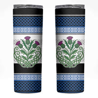 Scotland Celtic Knot Skinny Tumbler Celtic Nation Heritage Pride - Wonder Print Shop