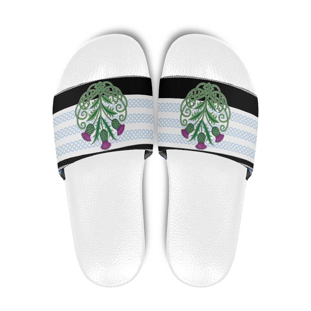 Scotland Celtic Knot Slide Sandals Celtic Nation Heritage Pride - Wonder Print Shop