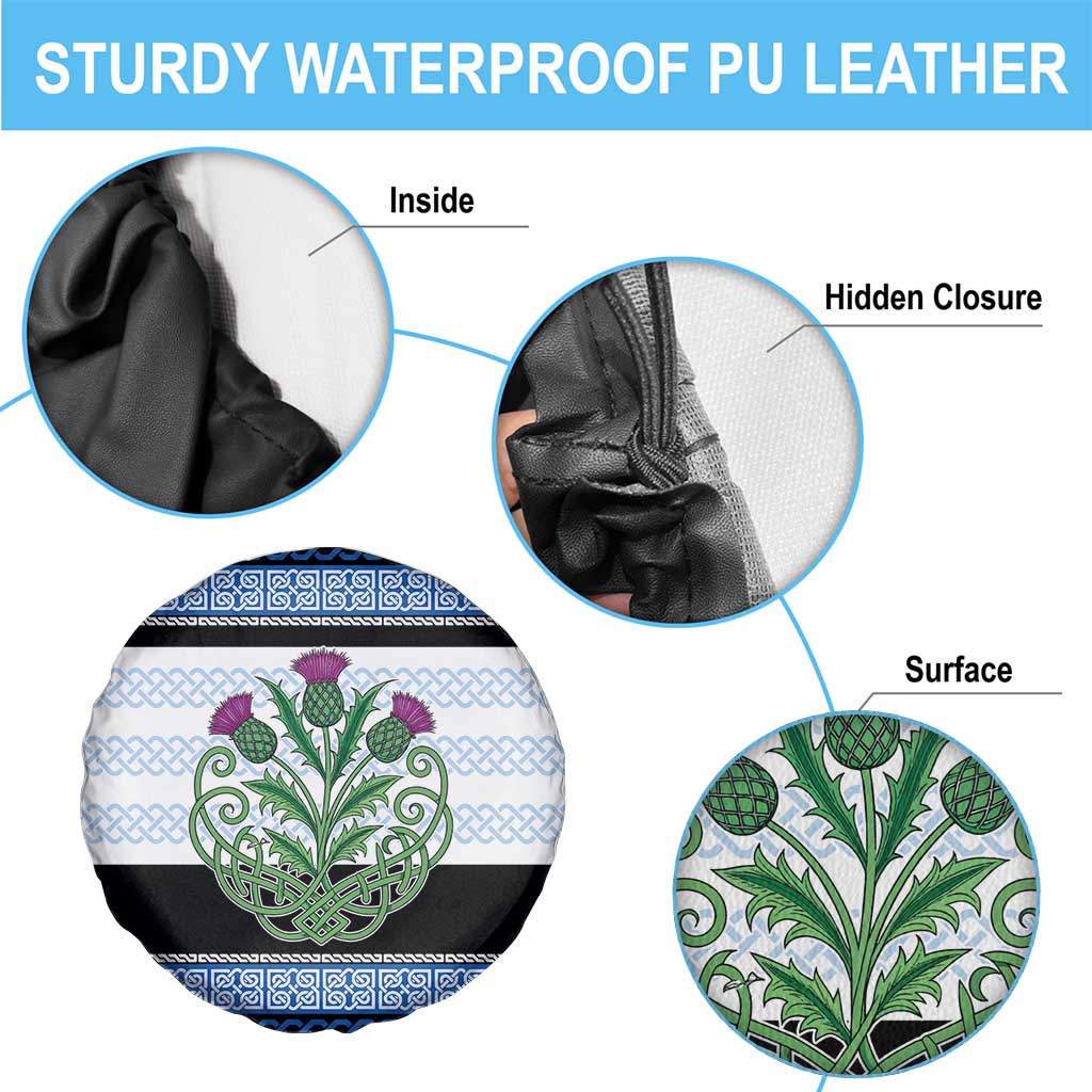 Scotland Celtic Knot Spare Tire Cover Celtic Nation Heritage Pride - Wonder Print Shop