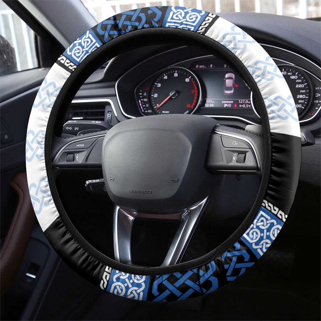 Scotland Celtic Knot Steering Wheel Cover Celtic Nation Heritage Pride - Wonder Print Shop
