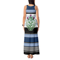 Scotland Celtic Knot Tank Maxi Dress Celtic Nation Heritage Pride - Wonder Print Shop