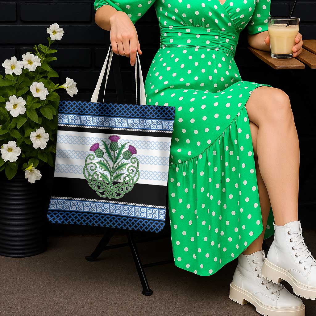 Scotland Celtic Knot Tote Bag Celtic Nation Heritage Pride - Wonder Print Shop