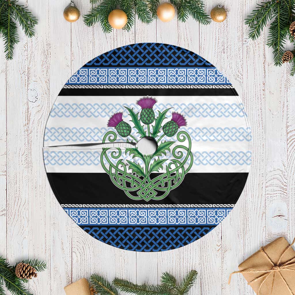 Scotland Celtic Knot Tree Skirt Celtic Nation Heritage Pride - Wonder Print Shop