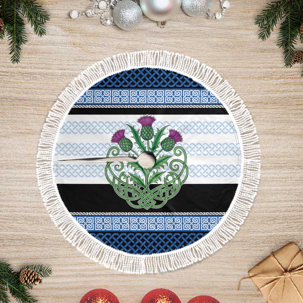 Scotland Celtic Knot Tree Skirt Celtic Nation Heritage Pride - Wonder Print Shop