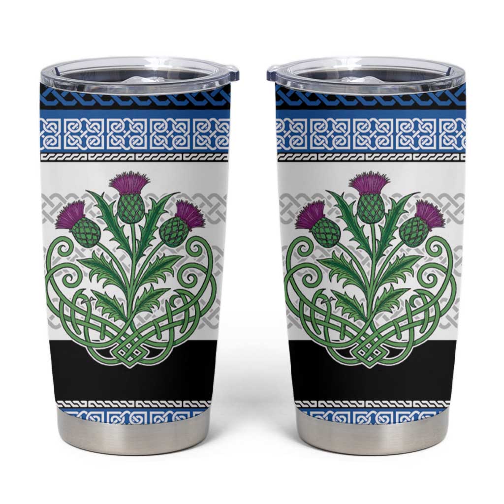 Scotland Celtic Knot Tumbler Cup Celtic Nation Heritage Pride - Wonder Print Shop