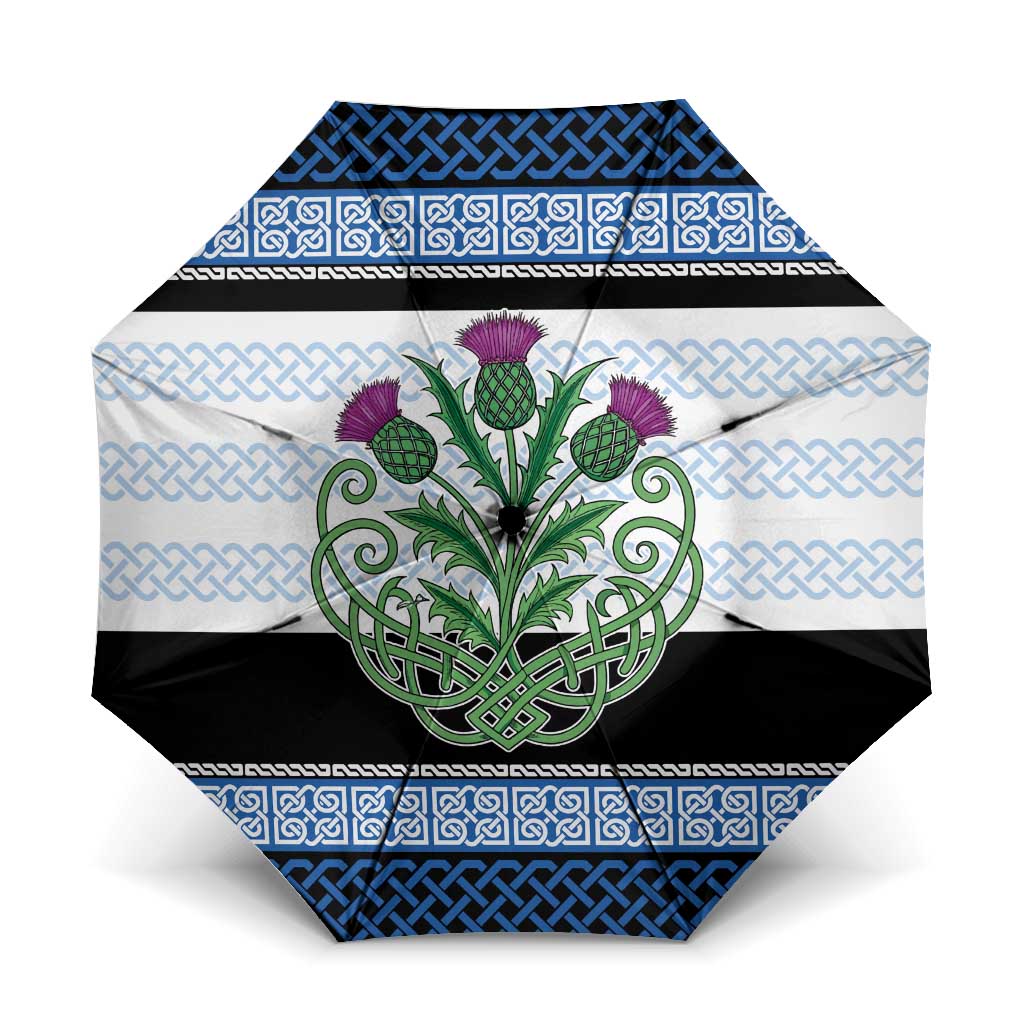 Scotland Celtic Knot Umbrella Celtic Nation Heritage Pride - Wonder Print Shop
