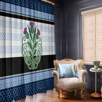 Scotland Celtic Knot Window Curtain Celtic Nation Heritage Pride - Wonder Print Shop