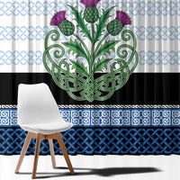 Scotland Celtic Knot Window Curtain Celtic Nation Heritage Pride - Wonder Print Shop