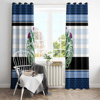 Scotland Celtic Knot Window Curtain Celtic Nation Heritage Pride - Wonder Print Shop