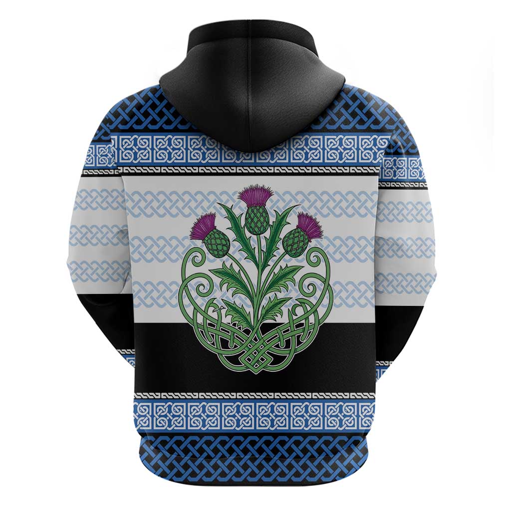 Scotland Celtic Knot Zip Hoodie Celtic Nation Heritage Pride - Wonder Print Shop