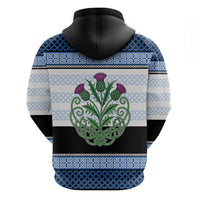 Scotland Celtic Knot Zip Hoodie Celtic Nation Heritage Pride - Wonder Print Shop