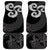 Six Celtic Countries Heritage Car Mats Black Celtic Knot Triskelion - Wonder Print Shop