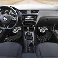 Six Celtic Countries Heritage Car Mats Black Celtic Knot Triskelion - Wonder Print Shop