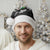 Six Celtic Countries Heritage Christmas Santa Hat Black Celtic Knot Triskelion - Wonder Print Shop