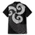 Six Celtic Countries Heritage Family Matching Mermaid Dress and Hawaiian Shirt Black Celtic Knot Triskelion - Wonder Print Shop