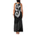 Six Celtic Countries Heritage Family Matching Tank Maxi Dress and Hawaiian Shirt Black Celtic Knot Triskelion - Wonder Print Shop