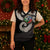 Six Celtic Countries Heritage Christmas Knitted V-Neck Vest Black Celtic Knot Triskelion - Wonder Print Shop