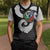 Six Celtic Countries Heritage Christmas Knitted V-Neck Vest Black Celtic Knot Triskelion - Wonder Print Shop
