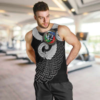 Six Celtic Countries Heritage Men Tank Top Black Celtic Knot Triskelion - Wonder Print Shop