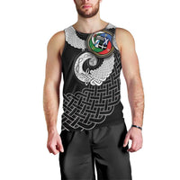 Six Celtic Countries Heritage Men Tank Top Black Celtic Knot Triskelion - Wonder Print Shop
