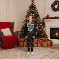 Six Celtic Countries Heritage Christmas Pajama Set Black Celtic Knot Triskelion - Wonder Print Shop